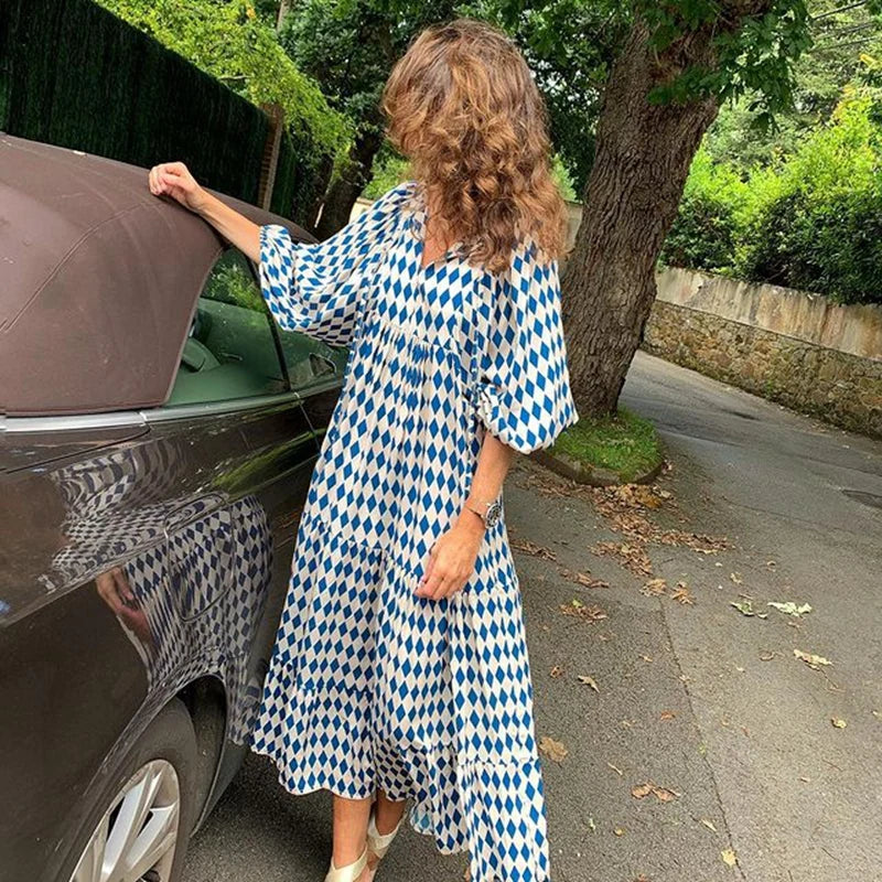 Bohemian Maxi Dress | Flowy & Elegant