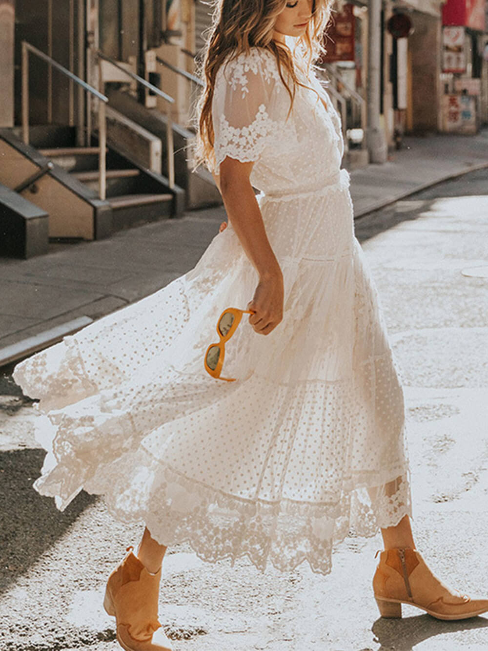 Women's Midi Dress for Summer