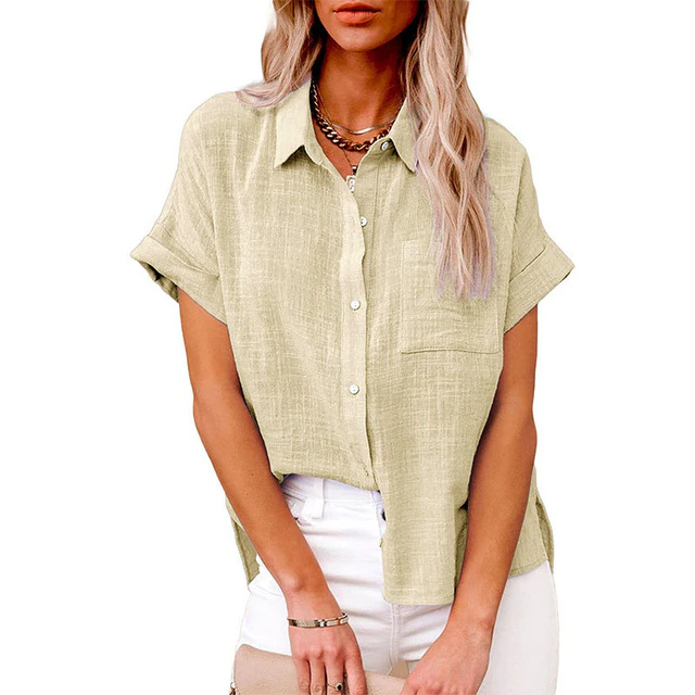 Clara | Women's Casual Loose Shirt Plus Size Tops