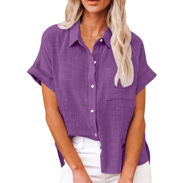 Clara | Women's Casual Loose Shirt Plus Size Tops