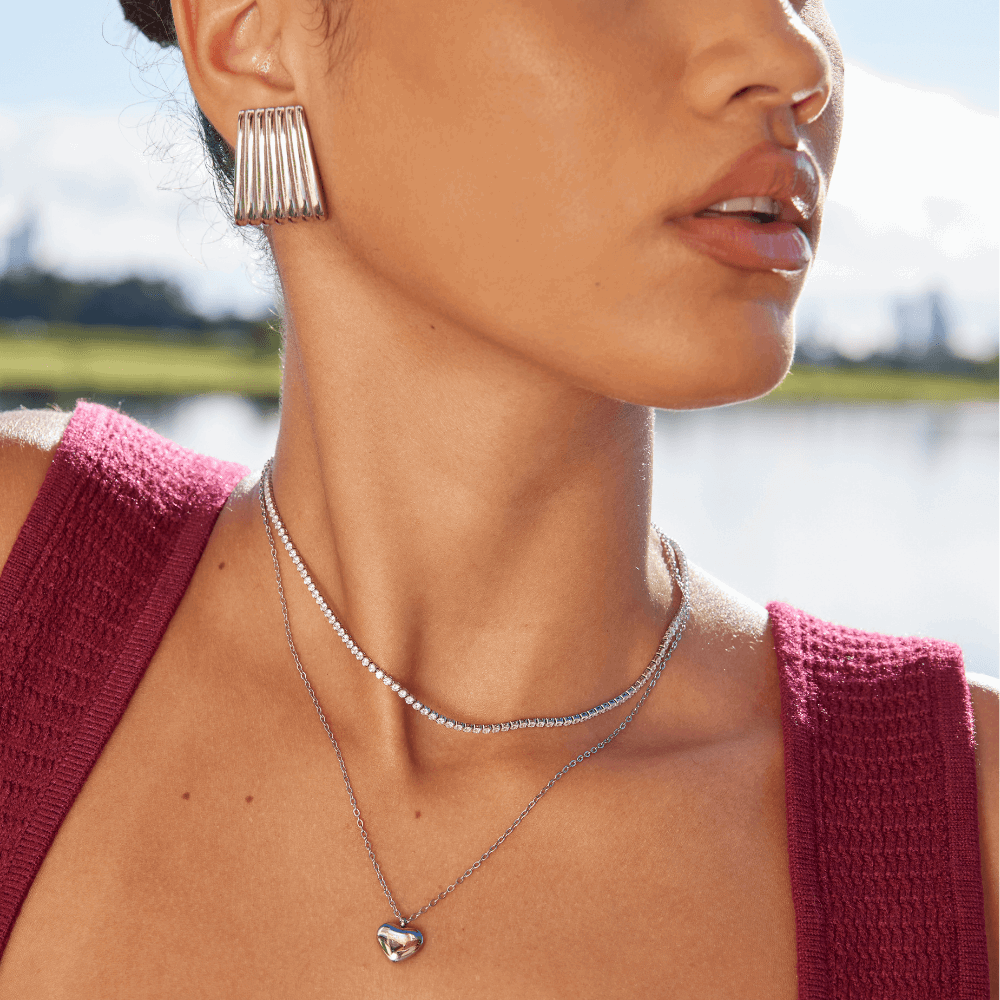 Nova Silver Earrings - SANTORINI