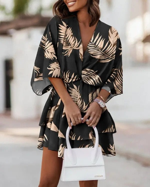 Clara | Women's Boho Mini Dress for Summer