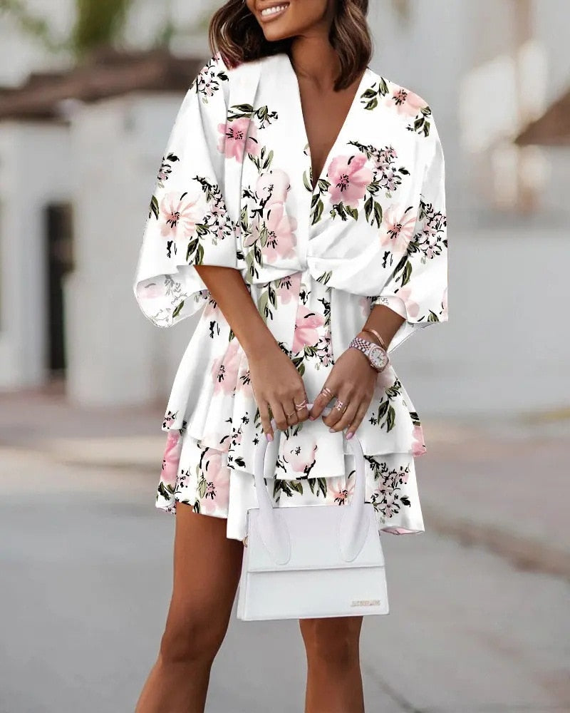 Clara | Women's Boho Mini Dress for Summer