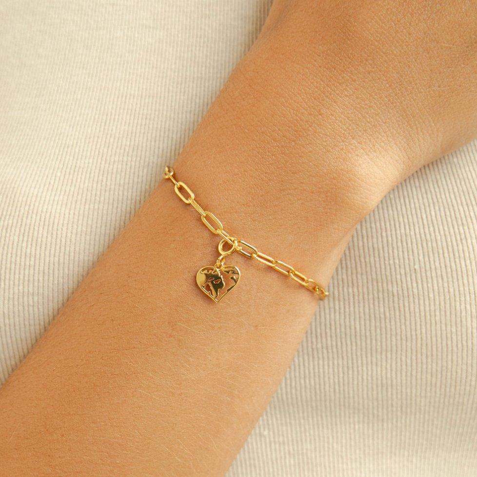 Heart of the World Charm - SANTORINI