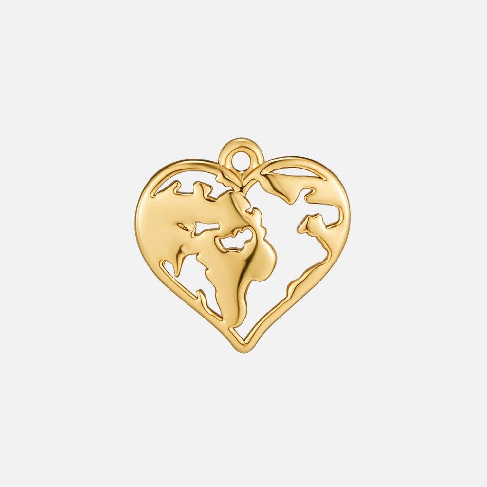 Heart of the World Charm - SANTORINI
