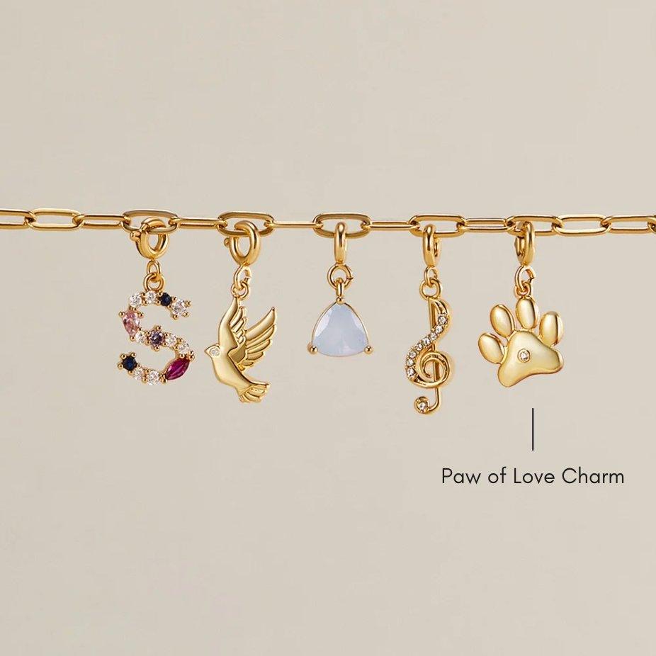 Paw of Love Charm - SANTORINI