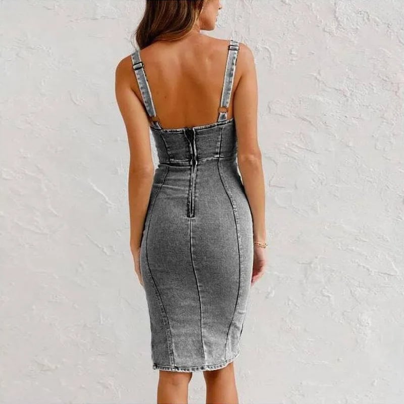 Women's Denim Mini Dress